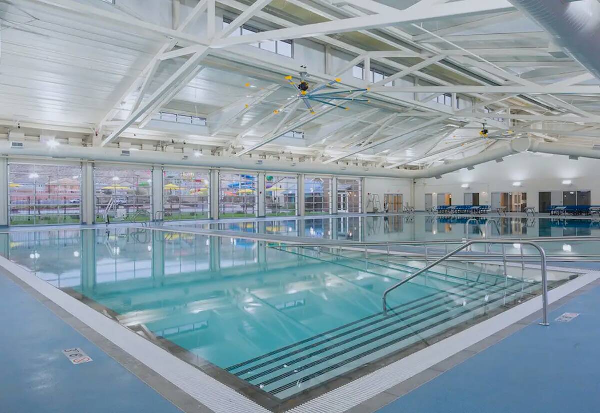 Courtesy image Aquatic Springs in southwest Las Vegas opened in 2017 and has roughly the same d ...