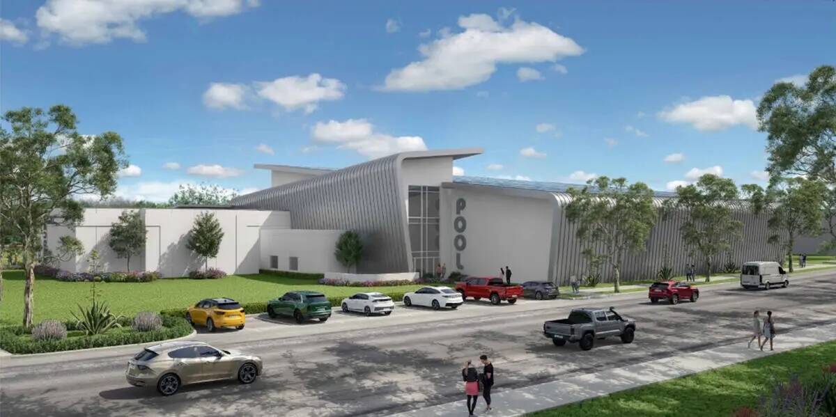 Courtesy image Original artist's conception of a new pool building done by SCA designs in 2019.