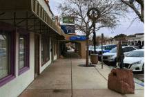 Courtesy image A photo submitted with the original 2022 application shows the old awning, which ...