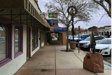 Courtesy image A photo submitted with the original 2022 application shows the old awning, which ...