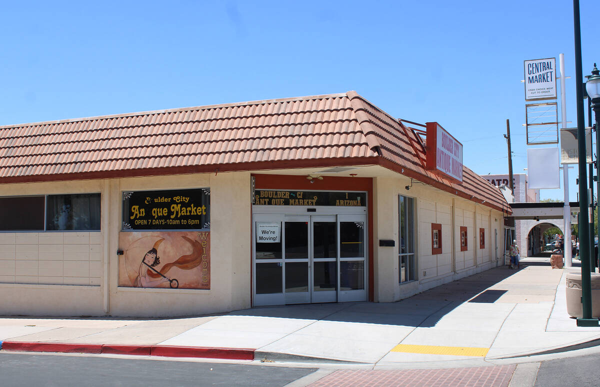 Ron Eland/Boulder City Review The building, formerly home to Central Market and most recently a ...
