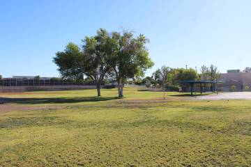 Ron Eland/Boulder City Review Garrett Junior High School Principal Melanie Teemant has expresse ...