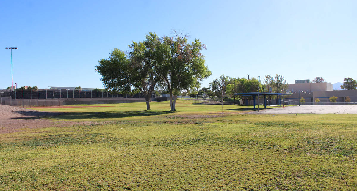 Ron Eland/Boulder City Review Garrett Junior High School Principal Melanie Teemant has expresse ...