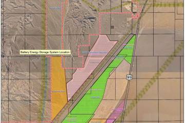 Courtesy image Map showing location of the Copper Mountain 3 development.