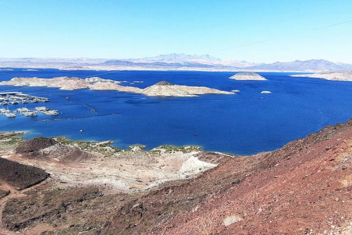 Ron Eland/Boulder City Review The Lake Mead Marina on Lake Mead is in view from the Hoover Dam ...
