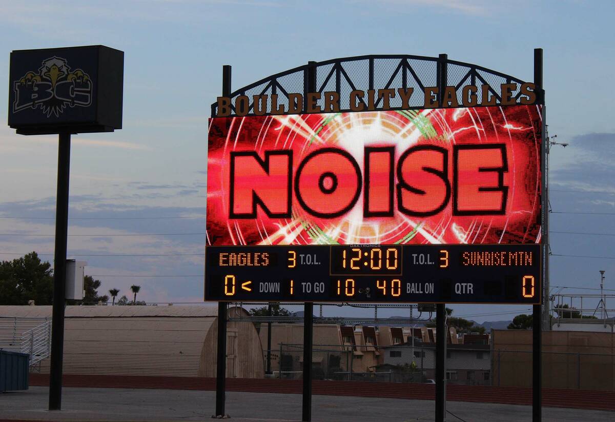 The new scoreboard was on full display. It was show live game action, instand replay as well as ...
