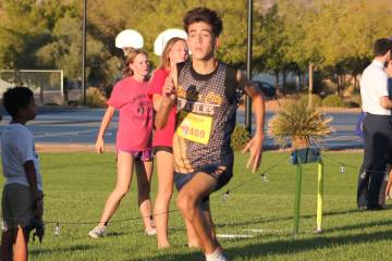 Photo courtesy Mark Misuraca Aidan MacPherson finished 16th at the Palo Verde Invite on Aug. 29.
