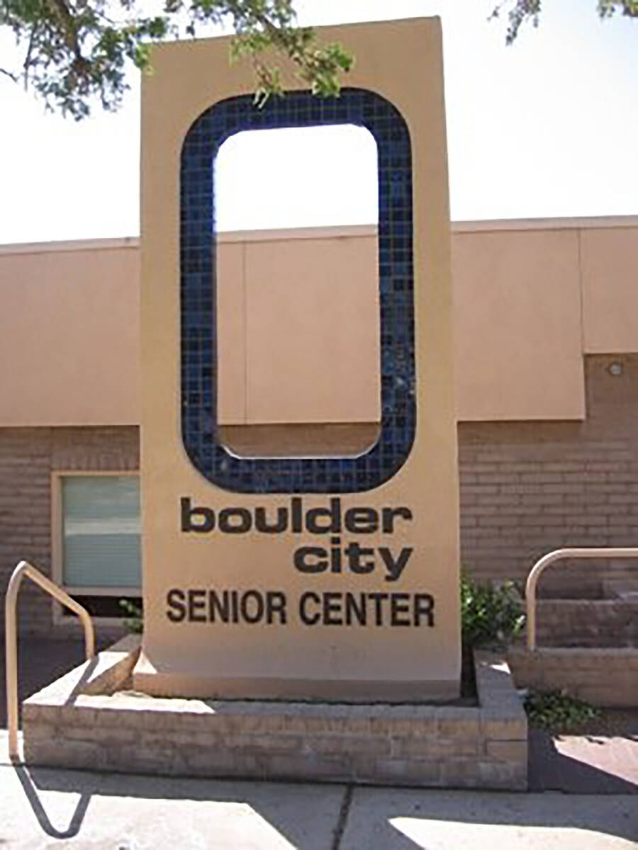Courtesy image The Senior Center of Boulder City will receive 85% of community development bloc ...