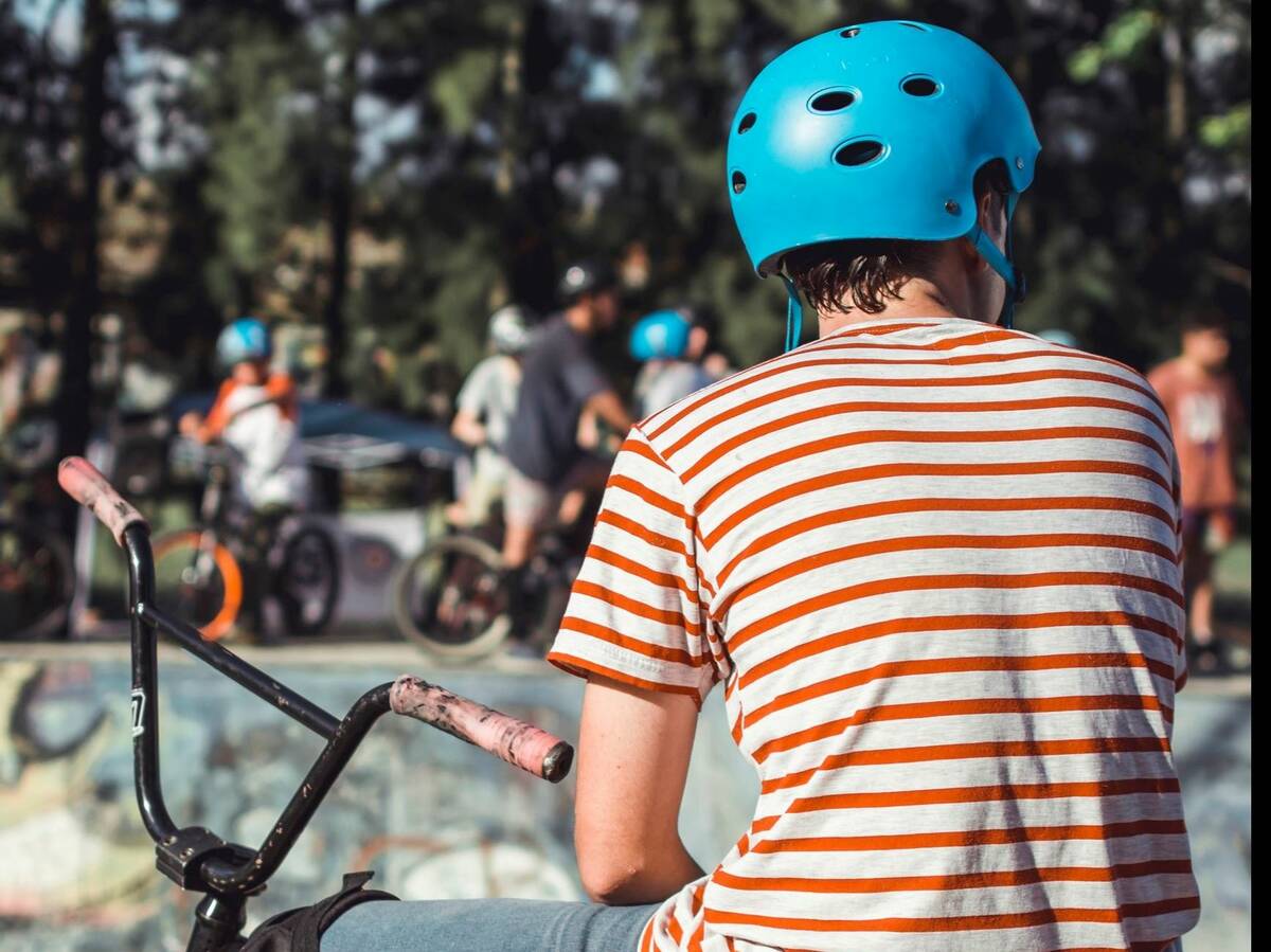 Courtesy image Boulder City's new ordinance mandating helmets for minors and regulating e-bikes ...