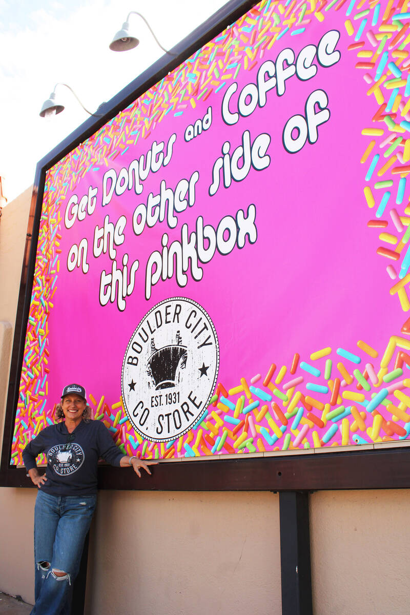 Ron Eland/Boulder City Review Tara (Leon) Bertoli, owner of Boulder City Company Store, stands ...