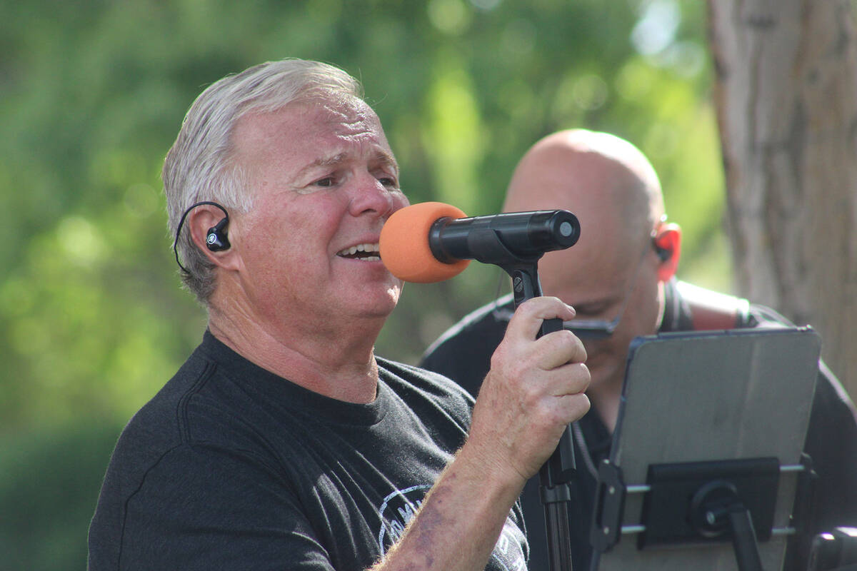 The Wiskey Brotherhood were again on hand to entertain the crowd with covers of hits from the ' ...