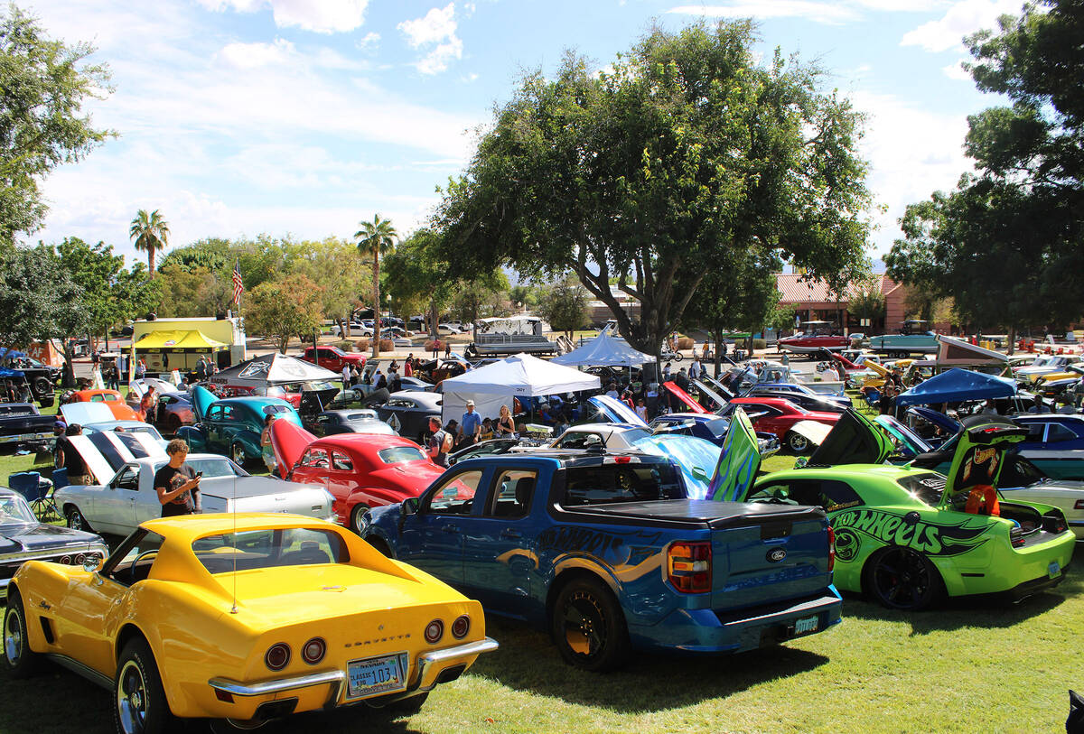 Another big hit is the annual car show, sponsored by the Boulder City Cruisin' Association.