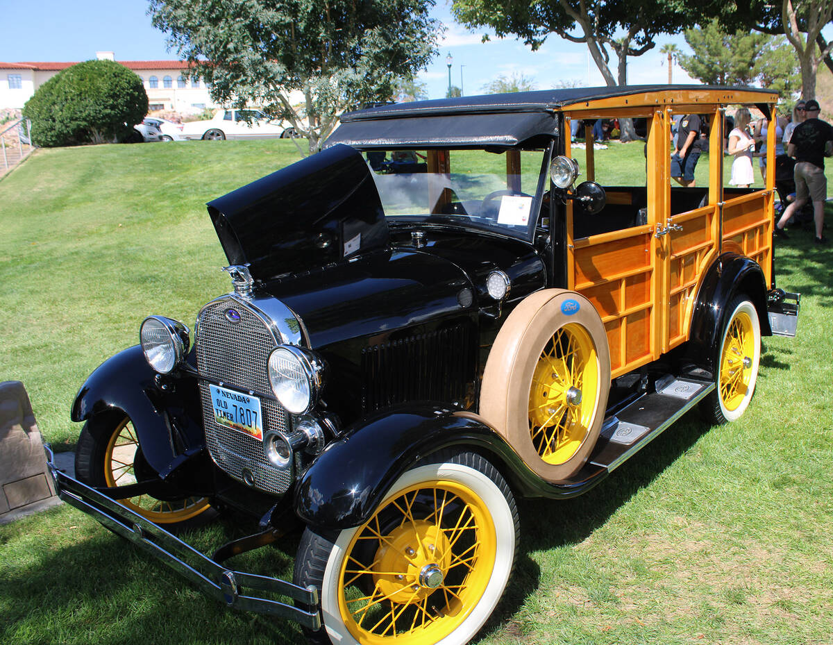 Hundreds of vehicles of all ages were on hand to admire Saturday.