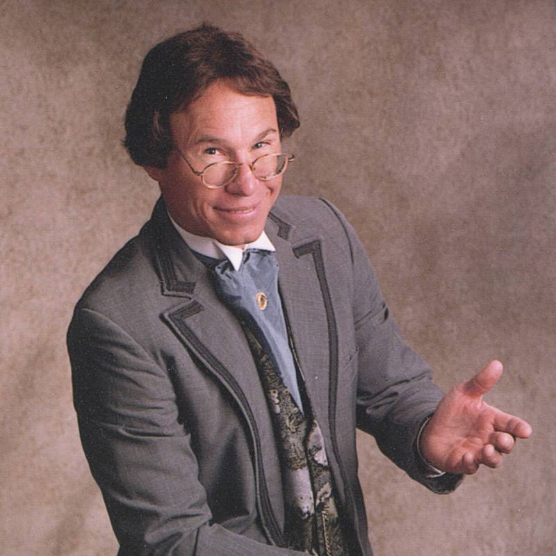 Doug Mishler as P.T. Barnum.