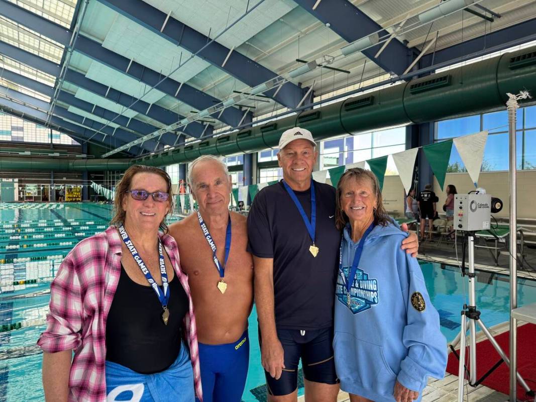 Photo courtesy of Sara Carroll From left to right, Kim Tyler, Brent Lamb, McKay Stevens and Sa ...