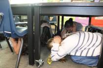 Photos by Ron Eland/Boulder City Review Students in Laura Hobbs’ freshmen English class ...
