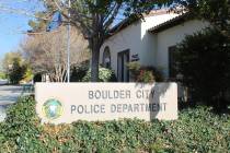 Ron Eland/Boulder City Review The Boulder City Police Department recently benefited from multip ...