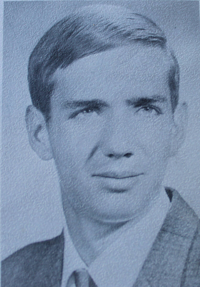 Richard Gilmore's BCHS senior yearbook photo in 1967.