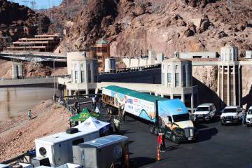 Ron Eland/Boulder City Review Last Thursday morning, Hoover Dam played host to the U.S. Capitol ...