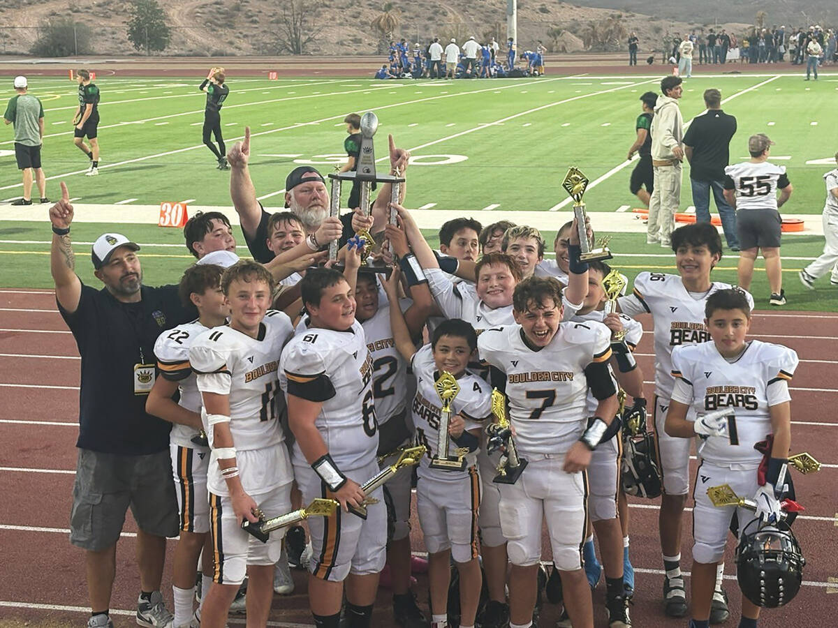 Courtesy photo The BC Bears seventh-grade football team brought home the state championship thi ...