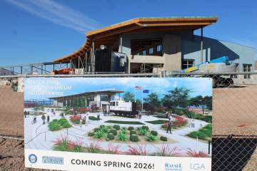 Ron Eland/Boulder City Review The newest addition to the state's railroad museum system is ...