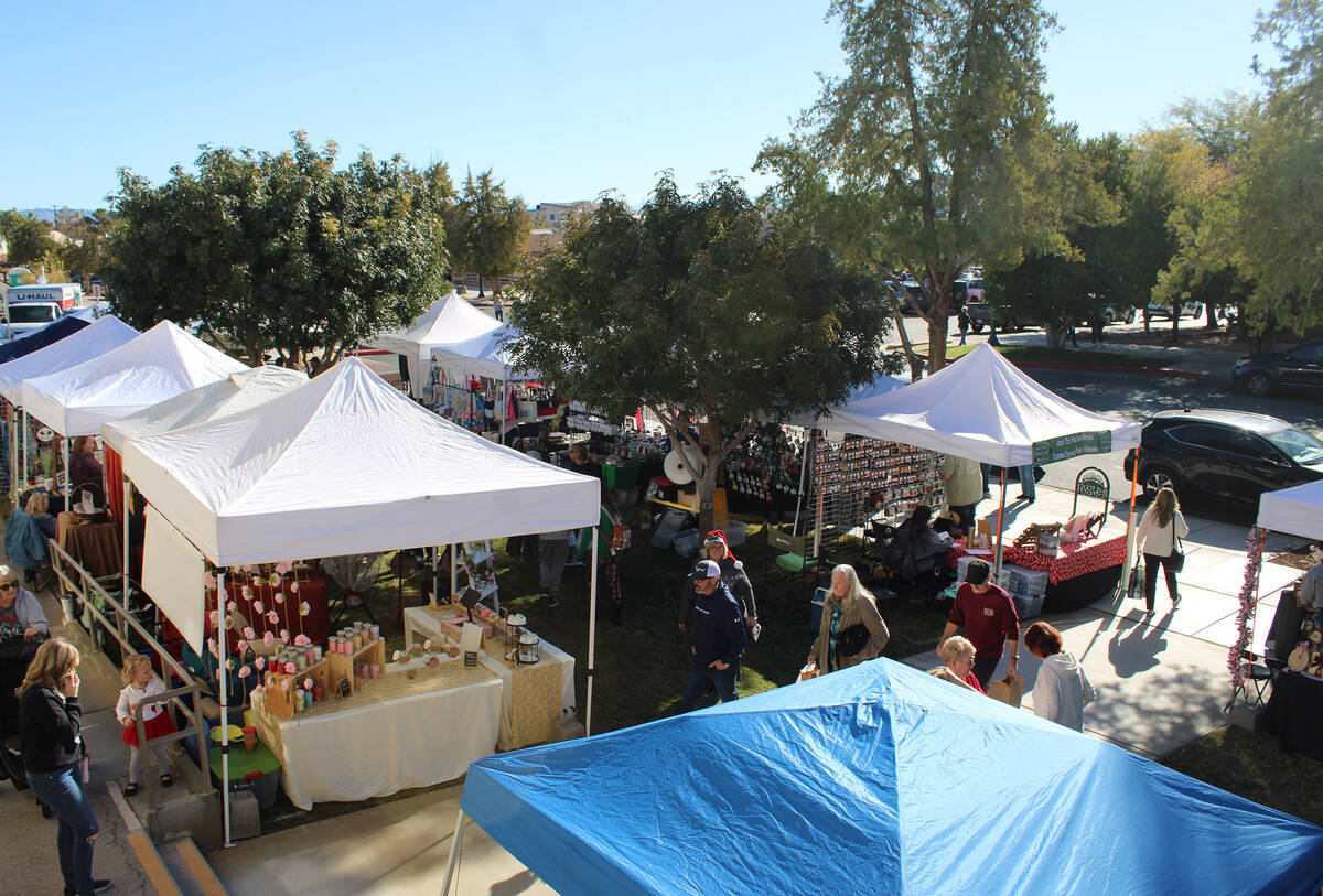 The 50th annual Doodlebug Craft Bazaar drew thousands as vendors filled the inside and outside ...