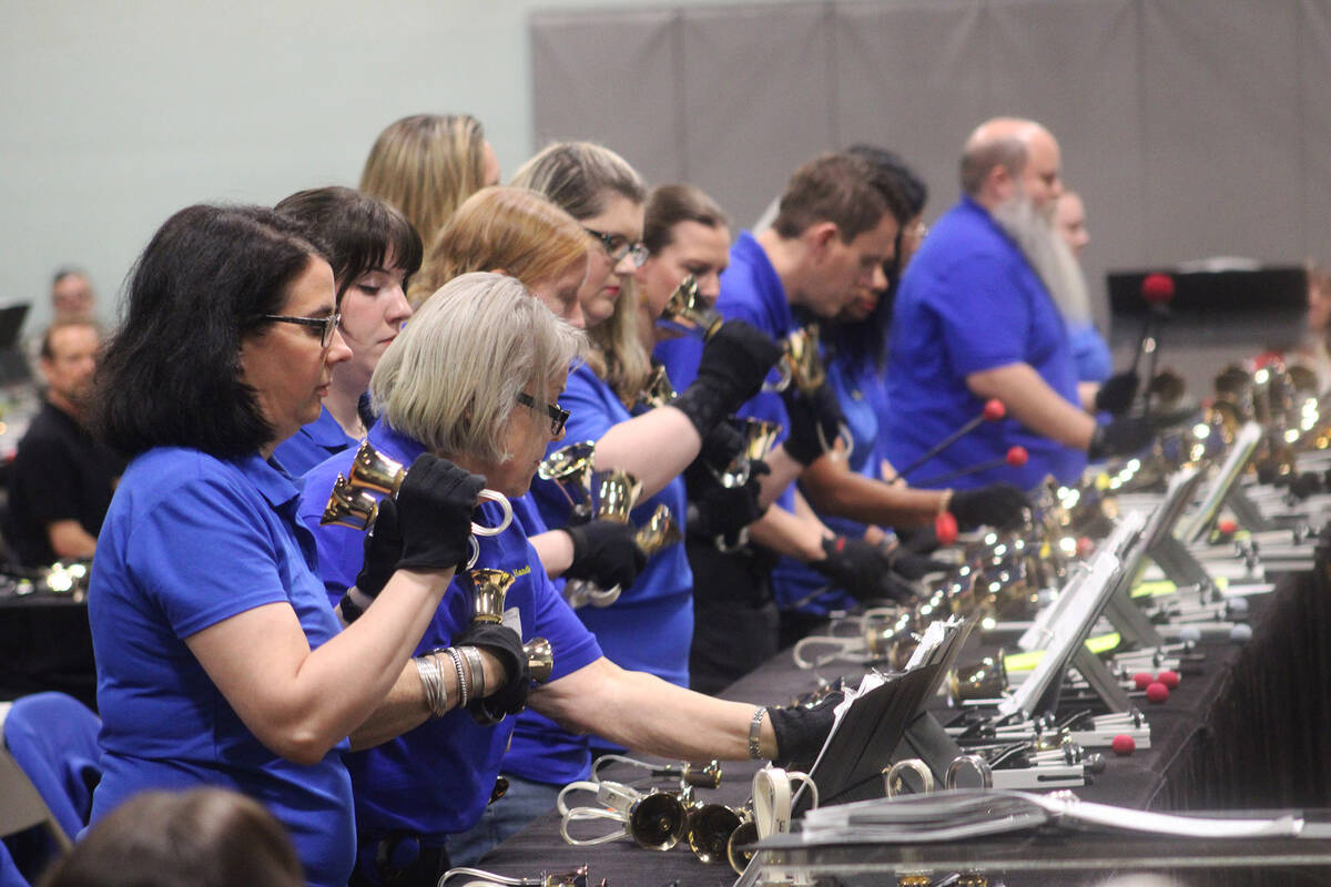 Ron Eland/Boulder City Review The ringers come from a trio of states and join together for the ...