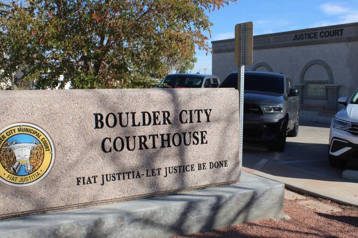 Ron Eland/Boulder City Review The preliminary hearing for Boulder City resident Terry Sylvanie ...