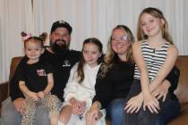 Ron Eland/Boulder City Review Laetyn Lawrence has been home for more than a month following her ...