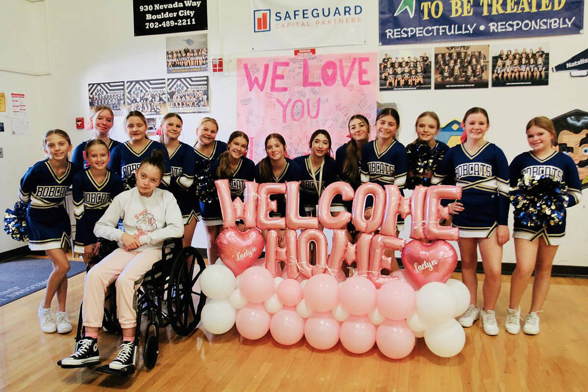 Photo courtesy Garrett Junior High Recently, Garrett Junior High welcomed back Laetyn Lawrence, ...