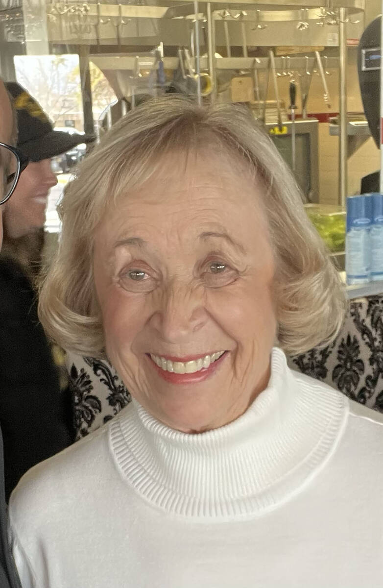 Photo courtesy Bret Runion Eleanor Phoenix, seen here in 2022, taught at Boulder City High Scho ...