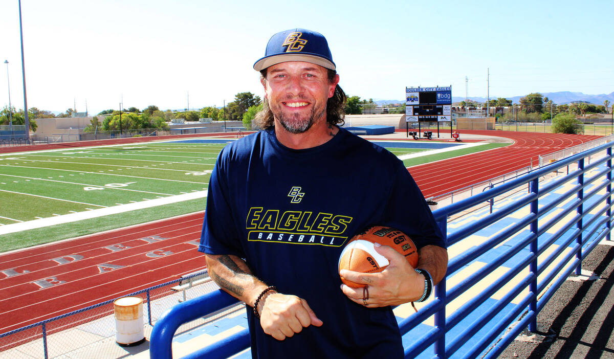 Frank "Bubba" Mariani, seen here when he started as the new varsity football coach at Boulder C ...
