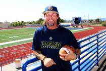 Frank "Bubba" Mariani, seen here when he started as the new varsity football coach at Boulder C ...