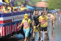 Ron Eland/Boulder City Review file The water zone of the annual Damboree parade is always a cro ...