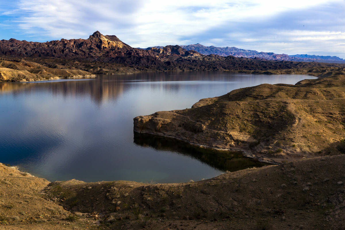 The Colorado River flows along Eldorado Canyon as the impending deadline for an agreement appro ...
