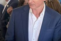 Photo courtesy Mike Hernandez Last Wednesday, California Gov. Gavin Newsom made a stop in Bould ...