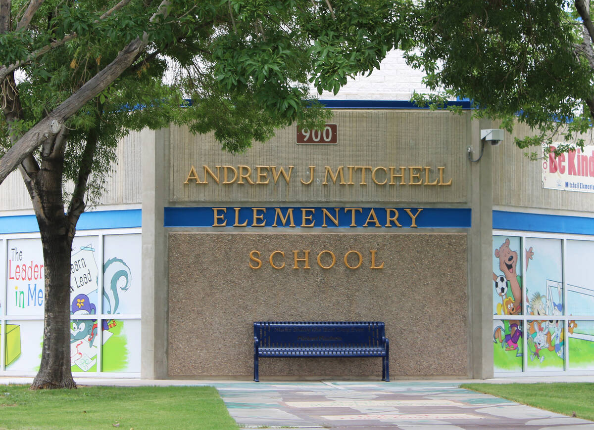 Ron Eland/Boulder City Review Andrew J. Mitchell Elementary, Boulder City's oldest public ...