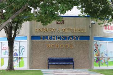 Ron Eland/Boulder City Review Andrew J. Mitchell Elementary, Boulder City's oldest public ...