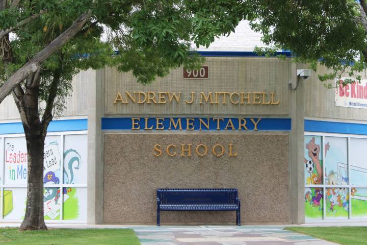 Ron Eland/Boulder City Review Andrew J. Mitchell Elementary, Boulder City's oldest public ...