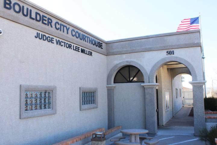 Ron Eland/Boulder City Review The case against Boulder City resident Terry Sylvanie, was contin ...
