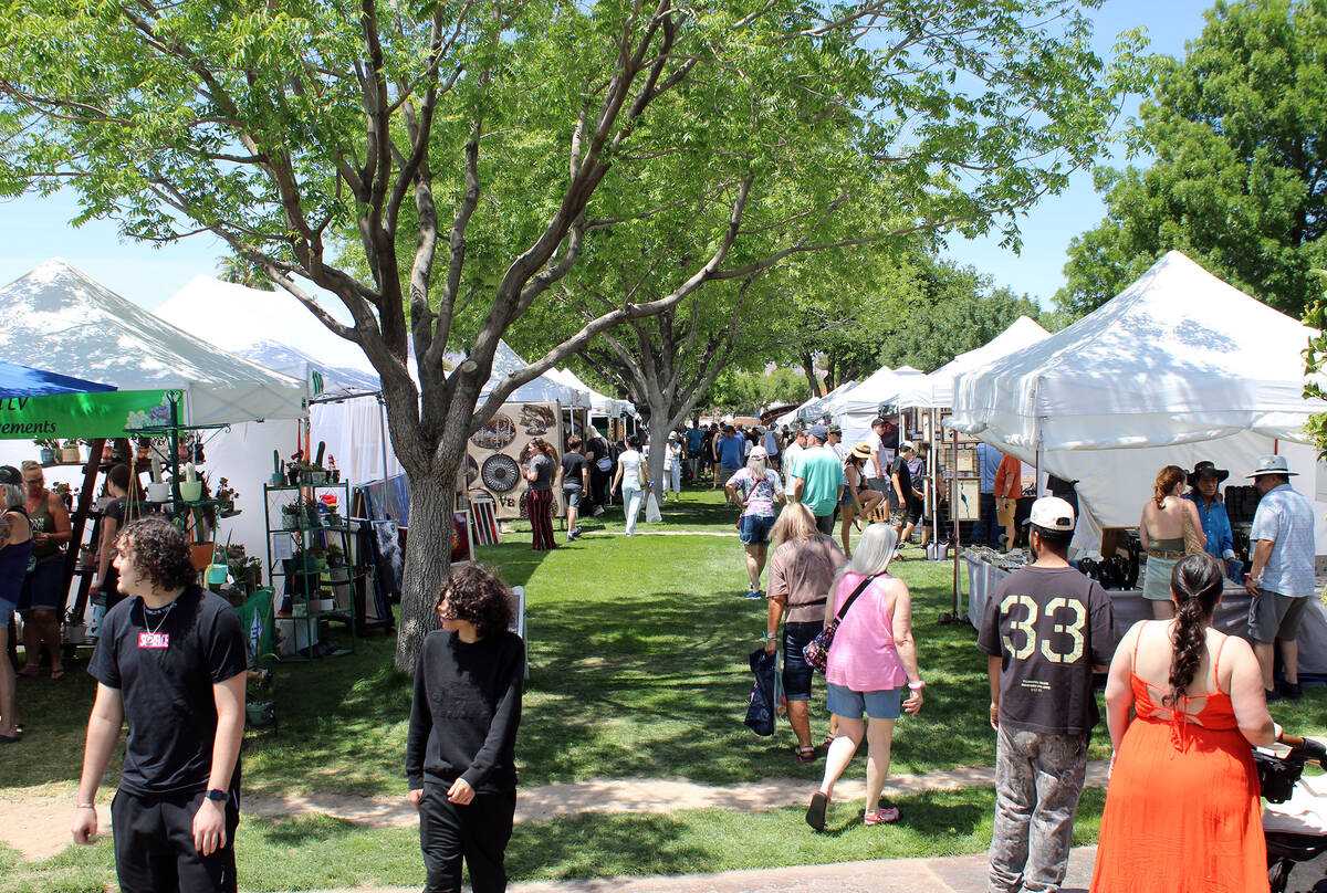 Vendors, selling homemade goods and crafts of all sorts, could be found all around the festival.