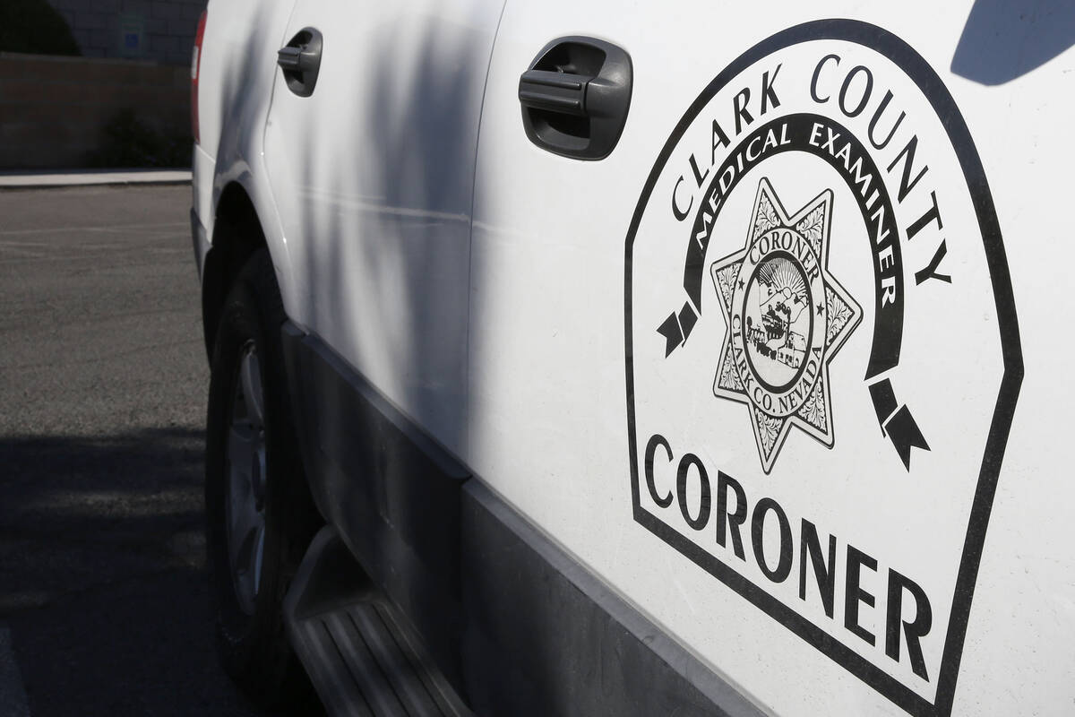Clark County coroner’s office (Las Vegas Review-Journal, File)