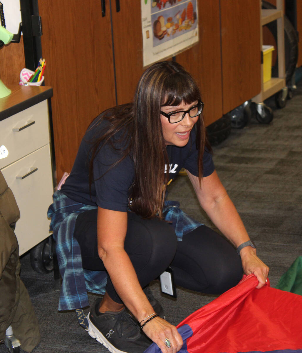 Mitchell P.E. teacher Donna Handley will be retiring after nearly 30 years at the school as its ...