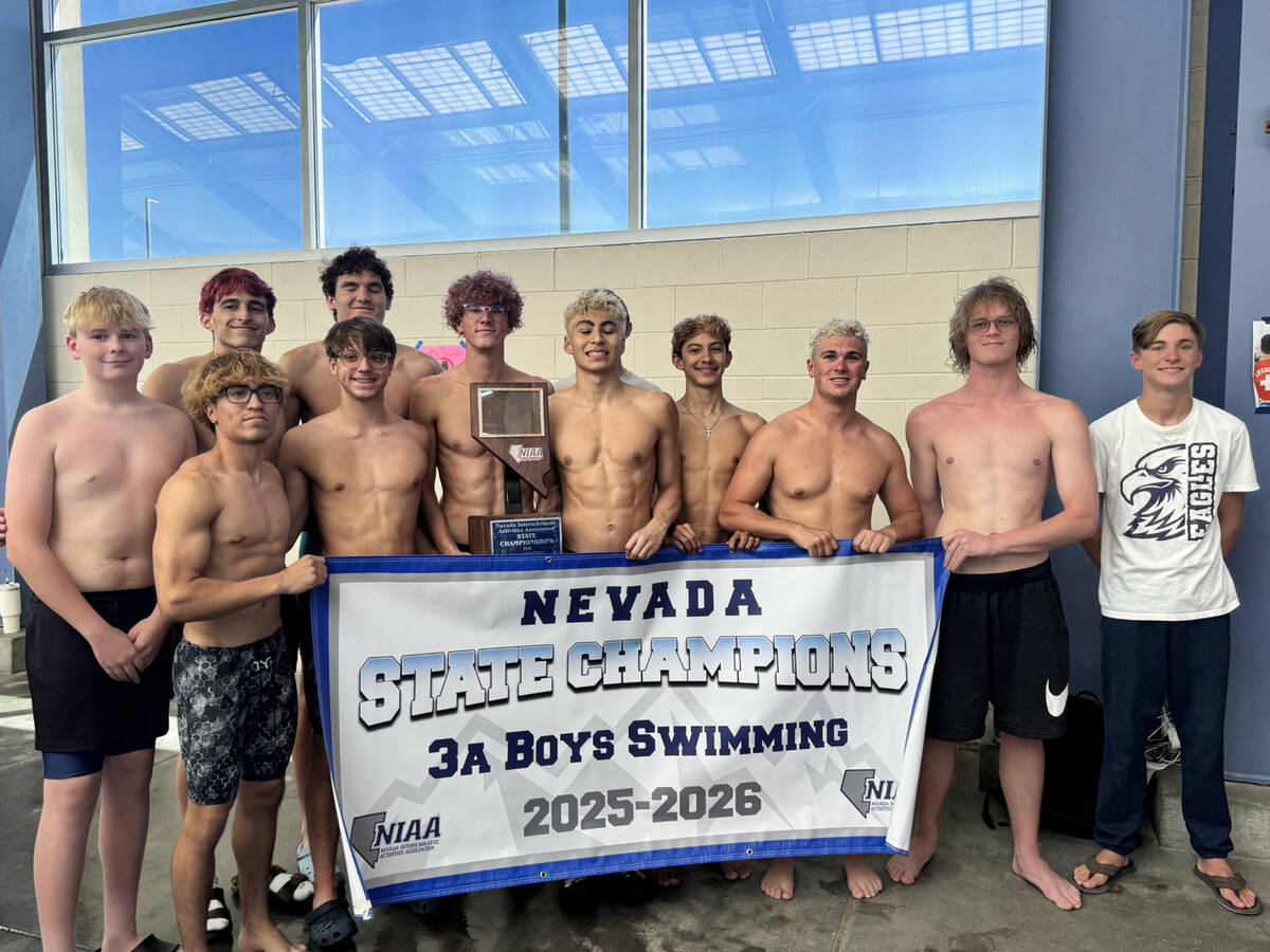 Photo courtesy Sara Carroll The BCHS boys' swim team again found themselves at the top of the s ...