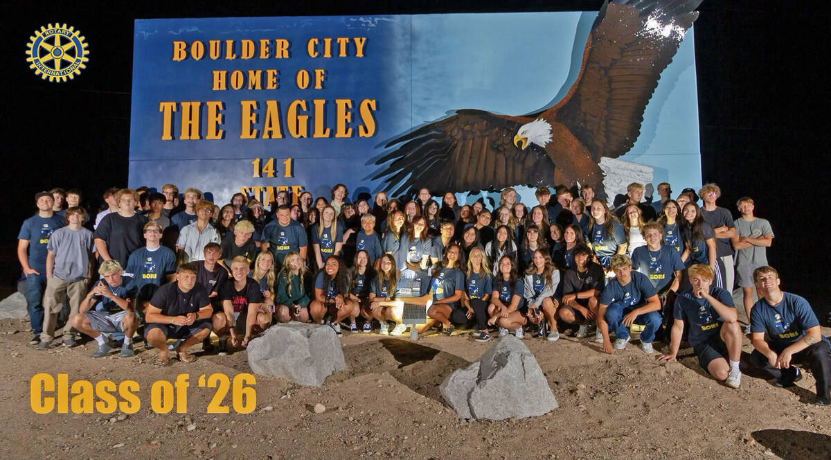 Photo courtesy John Calvert Following their evening at the annual Grad Night celebration sponso ...