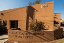 A woman who was one of two people found dead in a Boulder City home in April was killed, the Cl ...