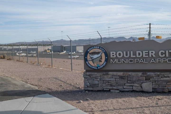 Ron Eland/Boulder City Review The Boulder City Municipal Airport will soon see construction at ...