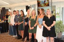 Ron Eland/Boulder City Review Prior to being sworn in as the current Boulder City Chamber of Co ...