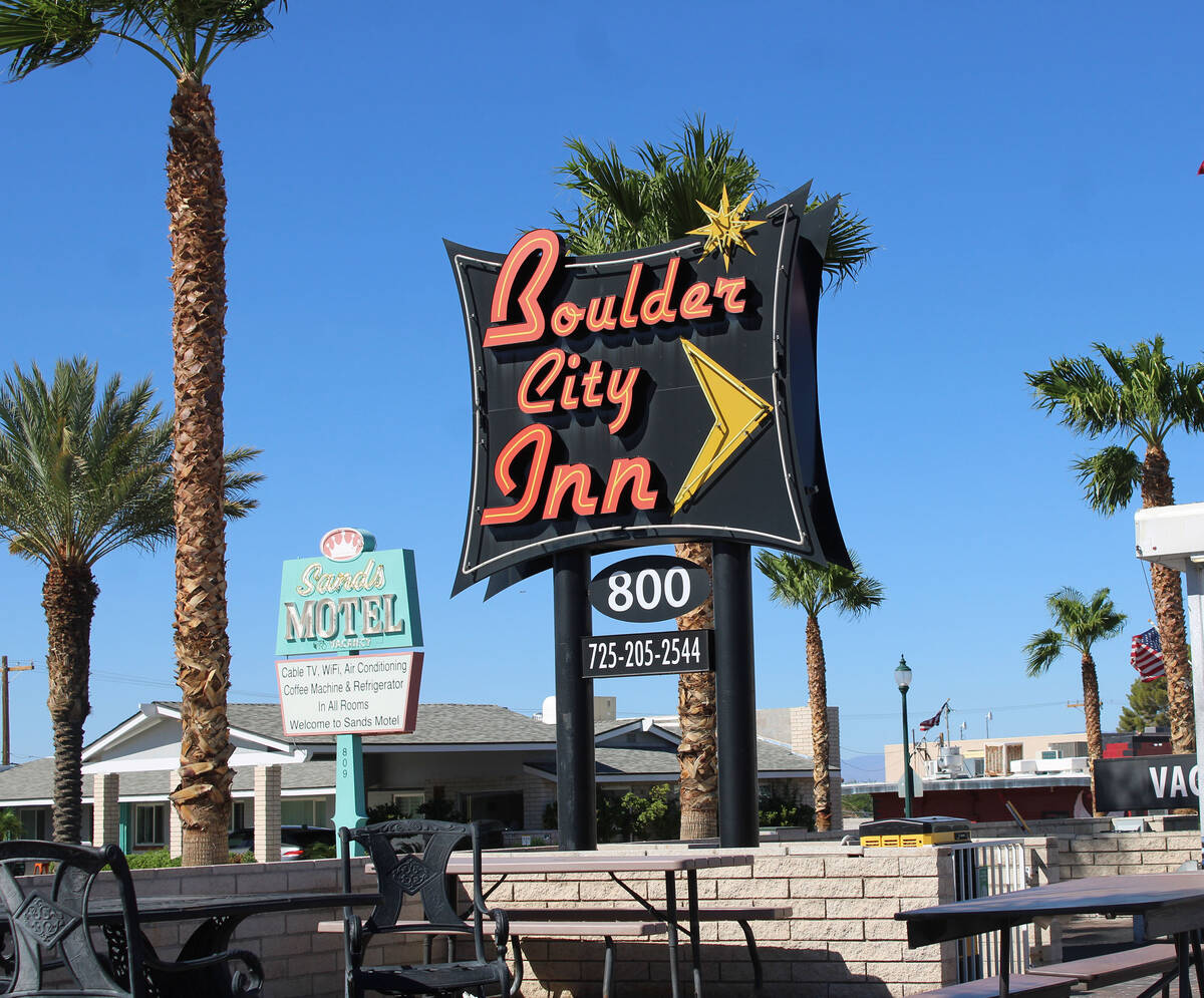 Ron Eland/Boulder City Review The Boulder City Inn and Sands Motel are two of the motels that w ...