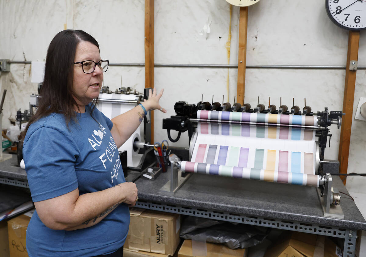 Shannon Tamanaha talks about how a write-out testing machine, an automated quality control inst ...